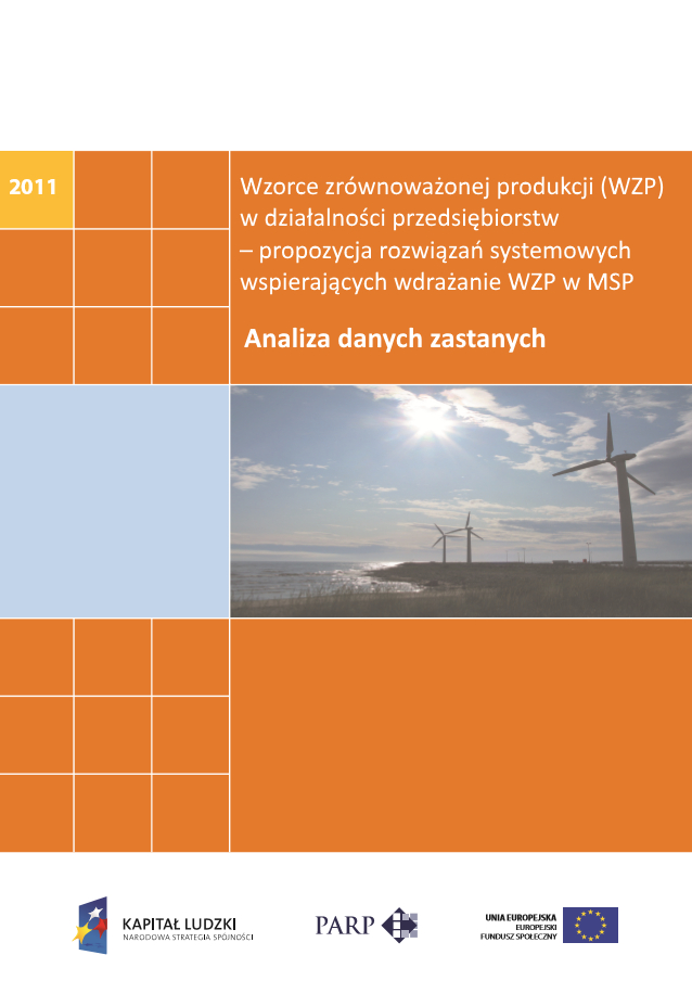 Wzorce zrównoważonej produkcji w działalności przedsiębiorstw – analiza danych zastanych