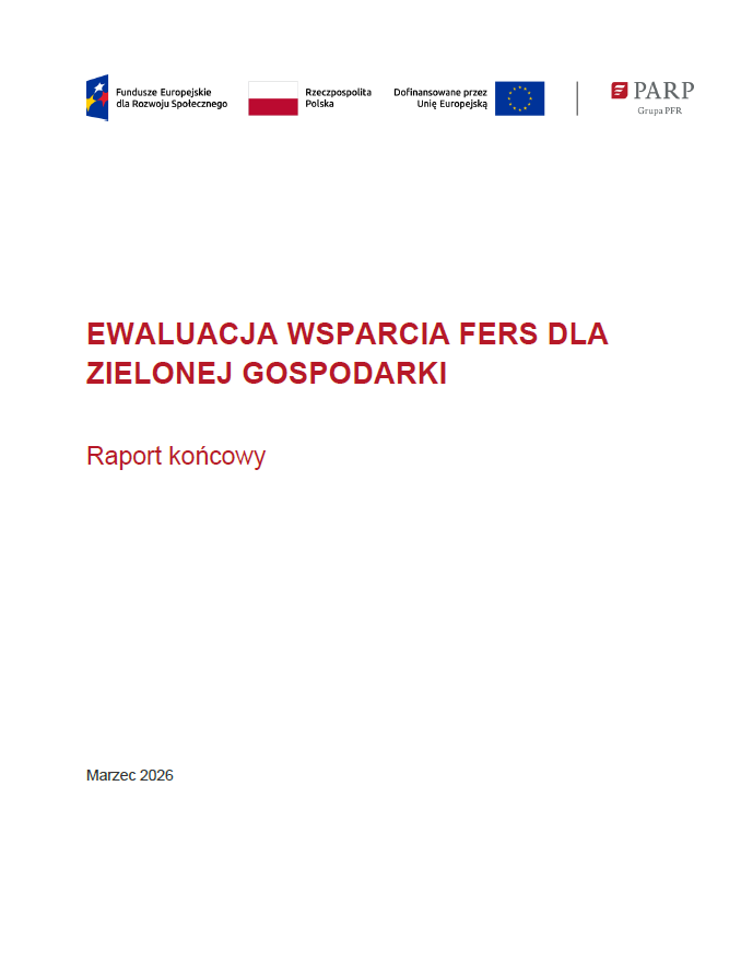 Ewaluacja wsparcia FERS dla Zielonej Gospodarki